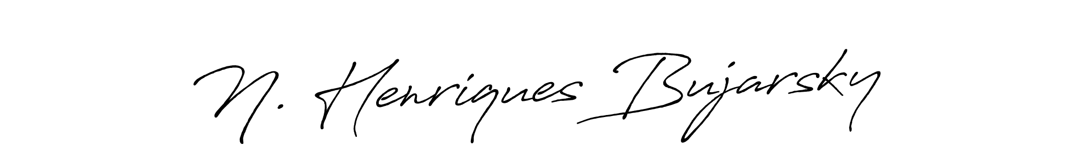 Also You can easily find your signature by using the search form. We will create N. Henriques Bujarsky name handwritten signature images for you free of cost using Antro_Vectra_Bolder sign style. N. Henriques Bujarsky signature style 7 images and pictures png