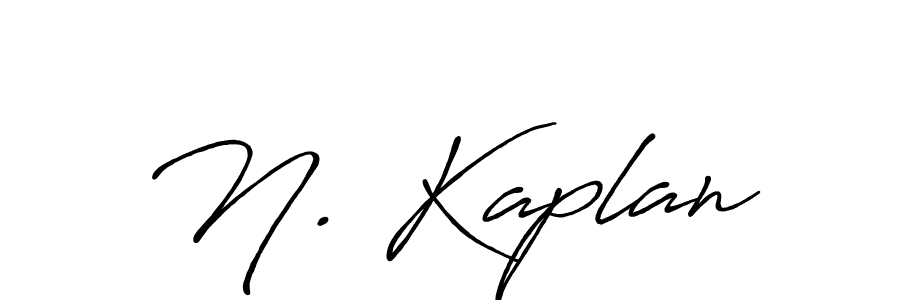 Use a signature maker to create a handwritten signature online. With this signature software, you can design (Antro_Vectra_Bolder) your own signature for name N. Kaplan. N. Kaplan signature style 7 images and pictures png