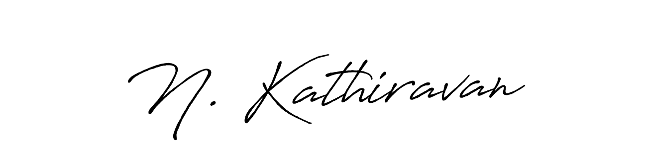 Also we have N. Kathiravan name is the best signature style. Create professional handwritten signature collection using Antro_Vectra_Bolder autograph style. N. Kathiravan signature style 7 images and pictures png