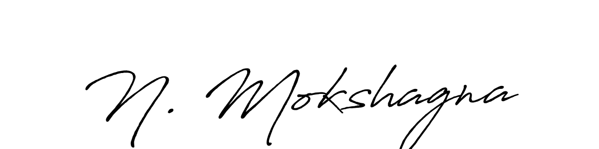 Use a signature maker to create a handwritten signature online. With this signature software, you can design (Antro_Vectra_Bolder) your own signature for name N. Mokshagna. N. Mokshagna signature style 7 images and pictures png