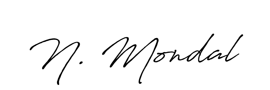 Once you've used our free online signature maker to create your best signature Antro_Vectra_Bolder style, it's time to enjoy all of the benefits that N. Mondal name signing documents. N. Mondal signature style 7 images and pictures png