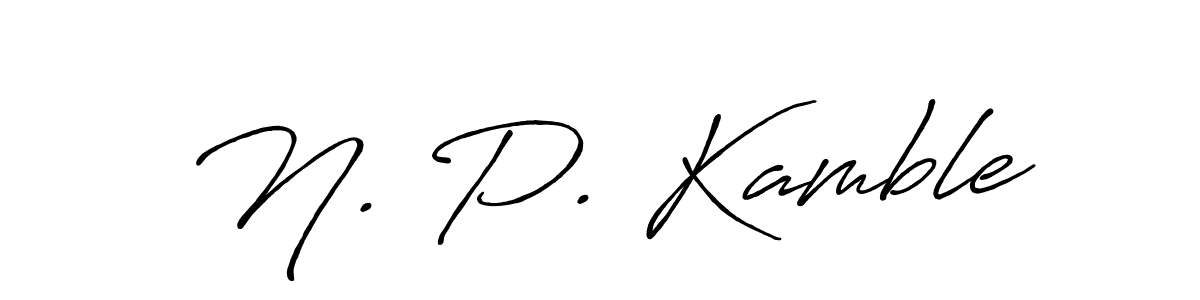 Here are the top 10 professional signature styles for the name N. P. Kamble. These are the best autograph styles you can use for your name. N. P. Kamble signature style 7 images and pictures png