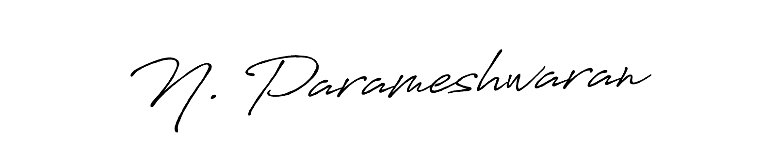 Use a signature maker to create a handwritten signature online. With this signature software, you can design (Antro_Vectra_Bolder) your own signature for name N. Parameshwaran. N. Parameshwaran signature style 7 images and pictures png