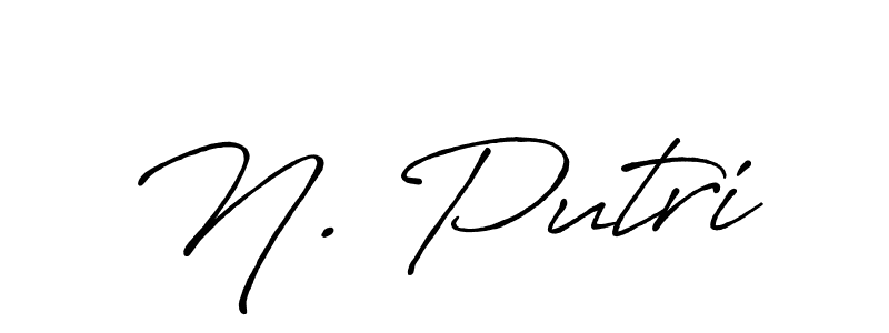 Here are the top 10 professional signature styles for the name N. Putri. These are the best autograph styles you can use for your name. N. Putri signature style 7 images and pictures png