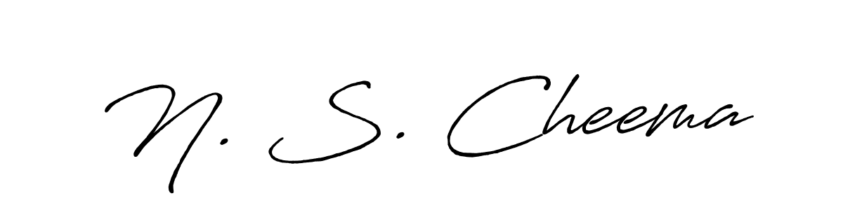 It looks lik you need a new signature style for name N. S. Cheema. Design unique handwritten (Antro_Vectra_Bolder) signature with our free signature maker in just a few clicks. N. S. Cheema signature style 7 images and pictures png