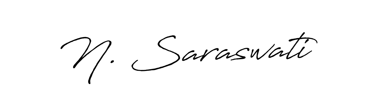 Make a short N. Saraswati signature style. Manage your documents anywhere anytime using Antro_Vectra_Bolder. Create and add eSignatures, submit forms, share and send files easily. N. Saraswati signature style 7 images and pictures png
