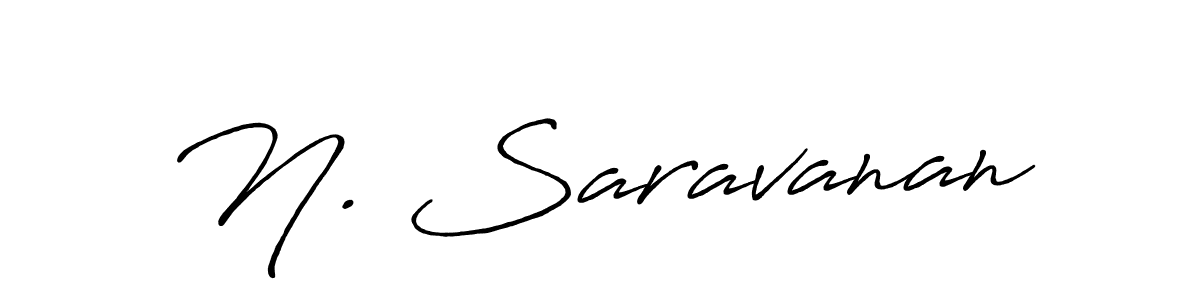 Similarly Antro_Vectra_Bolder is the best handwritten signature design. Signature creator online .You can use it as an online autograph creator for name N. Saravanan. N. Saravanan signature style 7 images and pictures png
