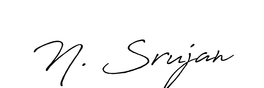 if you are searching for the best signature style for your name N. Srujan. so please give up your signature search. here we have designed multiple signature styles  using Antro_Vectra_Bolder. N. Srujan signature style 7 images and pictures png