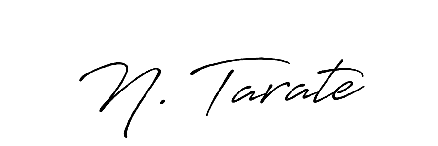 N. Tarate stylish signature style. Best Handwritten Sign (Antro_Vectra_Bolder) for my name. Handwritten Signature Collection Ideas for my name N. Tarate. N. Tarate signature style 7 images and pictures png