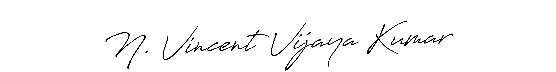 Use a signature maker to create a handwritten signature online. With this signature software, you can design (Antro_Vectra_Bolder) your own signature for name N. Vincent Vijaya Kumar. N. Vincent Vijaya Kumar signature style 7 images and pictures png