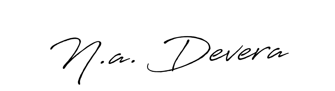 Here are the top 10 professional signature styles for the name N.a. Devera. These are the best autograph styles you can use for your name. N.a. Devera signature style 7 images and pictures png