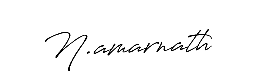 How to make N.amarnath name signature. Use Antro_Vectra_Bolder style for creating short signs online. This is the latest handwritten sign. N.amarnath signature style 7 images and pictures png