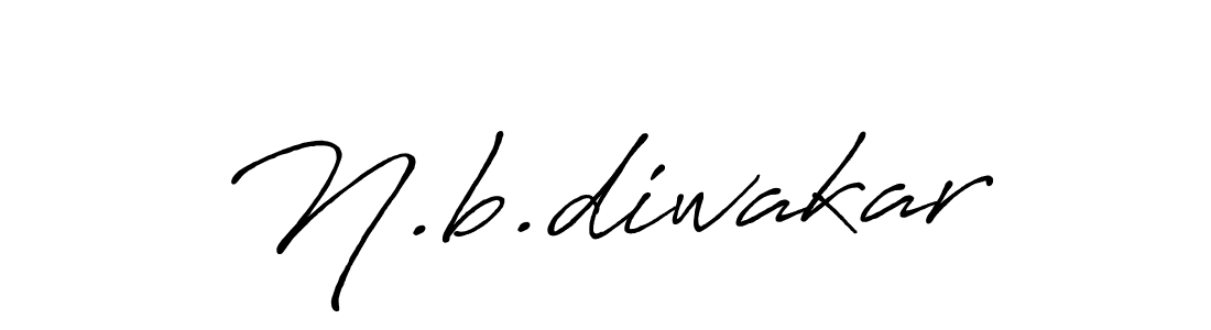 The best way (Antro_Vectra_Bolder) to make a short signature is to pick only two or three words in your name. The name N.b.diwakar include a total of six letters. For converting this name. N.b.diwakar signature style 7 images and pictures png