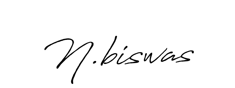 Use a signature maker to create a handwritten signature online. With this signature software, you can design (Antro_Vectra_Bolder) your own signature for name N.biswas. N.biswas signature style 7 images and pictures png