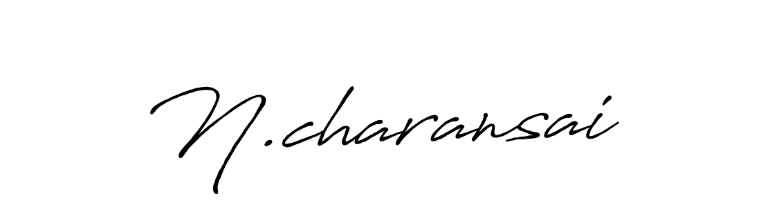 if you are searching for the best signature style for your name N.charansai. so please give up your signature search. here we have designed multiple signature styles  using Antro_Vectra_Bolder. N.charansai signature style 7 images and pictures png