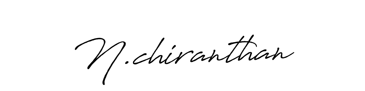 Also You can easily find your signature by using the search form. We will create N.chiranthan name handwritten signature images for you free of cost using Antro_Vectra_Bolder sign style. N.chiranthan signature style 7 images and pictures png