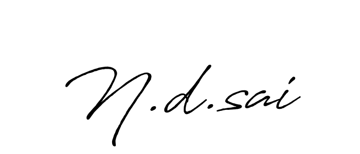 Here are the top 10 professional signature styles for the name N.d.sai. These are the best autograph styles you can use for your name. N.d.sai signature style 7 images and pictures png