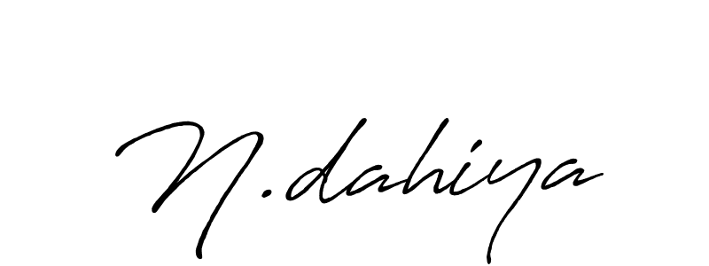 You should practise on your own different ways (Antro_Vectra_Bolder) to write your name (N.dahiya) in signature. don't let someone else do it for you. N.dahiya signature style 7 images and pictures png