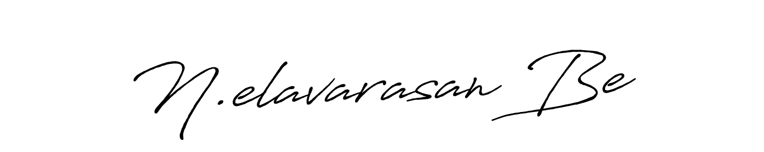 It looks lik you need a new signature style for name N.elavarasan Be. Design unique handwritten (Antro_Vectra_Bolder) signature with our free signature maker in just a few clicks. N.elavarasan Be signature style 7 images and pictures png