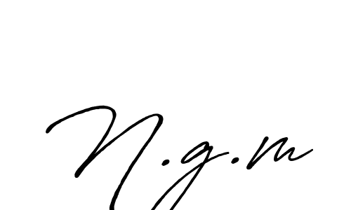Similarly Antro_Vectra_Bolder is the best handwritten signature design. Signature creator online .You can use it as an online autograph creator for name N.g.m. N.g.m signature style 7 images and pictures png
