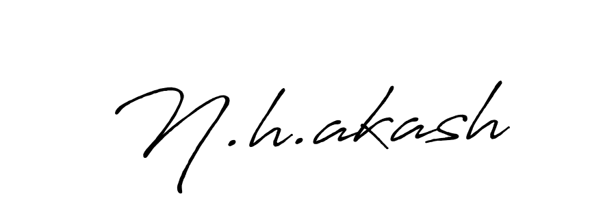 Similarly Antro_Vectra_Bolder is the best handwritten signature design. Signature creator online .You can use it as an online autograph creator for name N.h.akash. N.h.akash signature style 7 images and pictures png