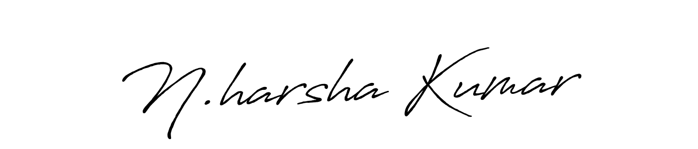 Antro_Vectra_Bolder is a professional signature style that is perfect for those who want to add a touch of class to their signature. It is also a great choice for those who want to make their signature more unique. Get N.harsha Kumar name to fancy signature for free. N.harsha Kumar signature style 7 images and pictures png