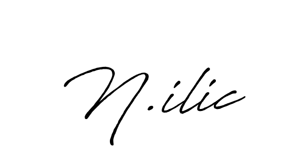 This is the best signature style for the N.ilic name. Also you like these signature font (Antro_Vectra_Bolder). Mix name signature. N.ilic signature style 7 images and pictures png