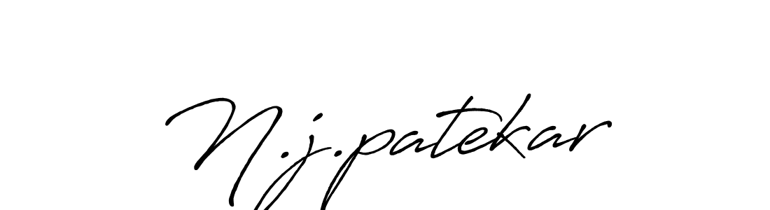 Make a beautiful signature design for name N.j.patekar. Use this online signature maker to create a handwritten signature for free. N.j.patekar signature style 7 images and pictures png