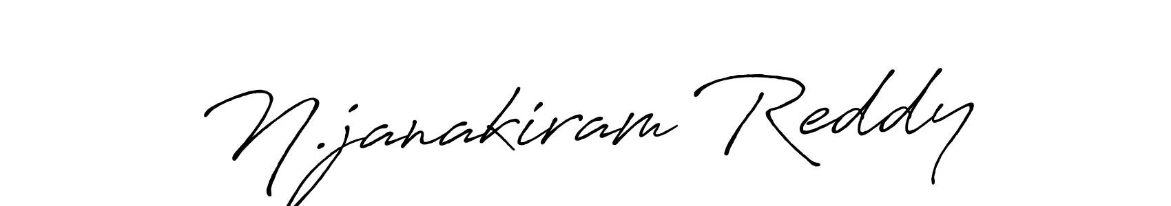 Make a beautiful signature design for name N.janakiram Reddy. Use this online signature maker to create a handwritten signature for free. N.janakiram Reddy signature style 7 images and pictures png