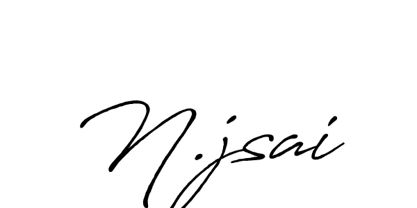 It looks lik you need a new signature style for name N.jsai. Design unique handwritten (Antro_Vectra_Bolder) signature with our free signature maker in just a few clicks. N.jsai signature style 7 images and pictures png