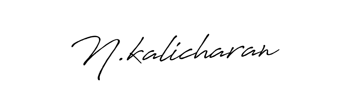 Similarly Antro_Vectra_Bolder is the best handwritten signature design. Signature creator online .You can use it as an online autograph creator for name N.kalicharan. N.kalicharan signature style 7 images and pictures png