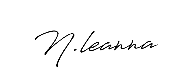 Make a beautiful signature design for name N.leanna. Use this online signature maker to create a handwritten signature for free. N.leanna signature style 7 images and pictures png