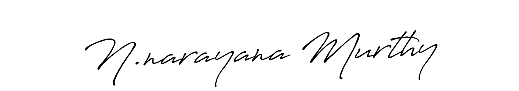 N.narayana Murthy stylish signature style. Best Handwritten Sign (Antro_Vectra_Bolder) for my name. Handwritten Signature Collection Ideas for my name N.narayana Murthy. N.narayana Murthy signature style 7 images and pictures png