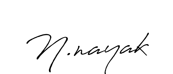 N.nayak stylish signature style. Best Handwritten Sign (Antro_Vectra_Bolder) for my name. Handwritten Signature Collection Ideas for my name N.nayak. N.nayak signature style 7 images and pictures png