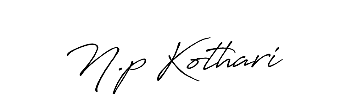 This is the best signature style for the N.p Kothari name. Also you like these signature font (Antro_Vectra_Bolder). Mix name signature. N.p Kothari signature style 7 images and pictures png