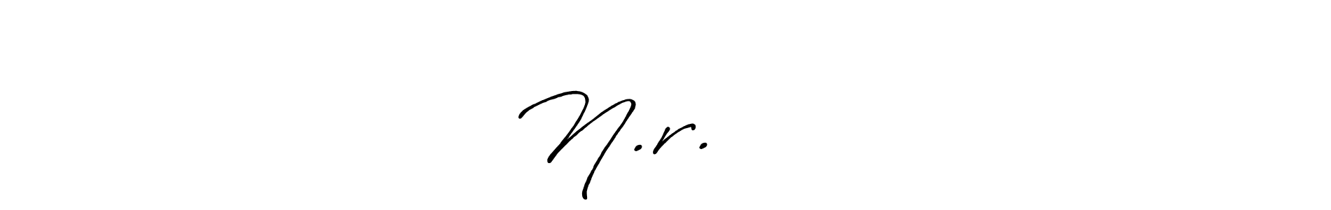 Use a signature maker to create a handwritten signature online. With this signature software, you can design (Antro_Vectra_Bolder) your own signature for name N.r.जिंदे. N.r.जिंदे signature style 7 images and pictures png