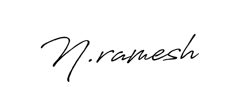 Best and Professional Signature Style for N.ramesh. Antro_Vectra_Bolder Best Signature Style Collection. N.ramesh signature style 7 images and pictures png