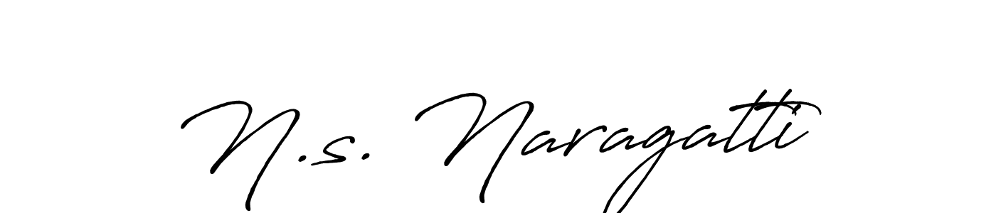 Once you've used our free online signature maker to create your best signature Antro_Vectra_Bolder style, it's time to enjoy all of the benefits that N.s. Naragatti name signing documents. N.s. Naragatti signature style 7 images and pictures png