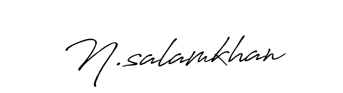 Make a short N.salamkhan signature style. Manage your documents anywhere anytime using Antro_Vectra_Bolder. Create and add eSignatures, submit forms, share and send files easily. N.salamkhan signature style 7 images and pictures png