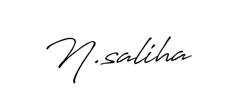 How to Draw N.saliha signature style? Antro_Vectra_Bolder is a latest design signature styles for name N.saliha. N.saliha signature style 7 images and pictures png