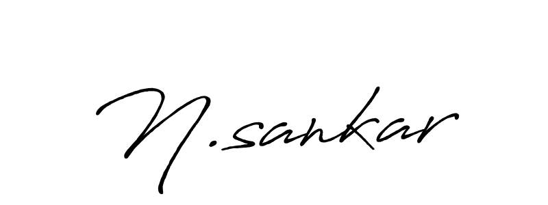 Make a beautiful signature design for name N.sankar. Use this online signature maker to create a handwritten signature for free. N.sankar signature style 7 images and pictures png