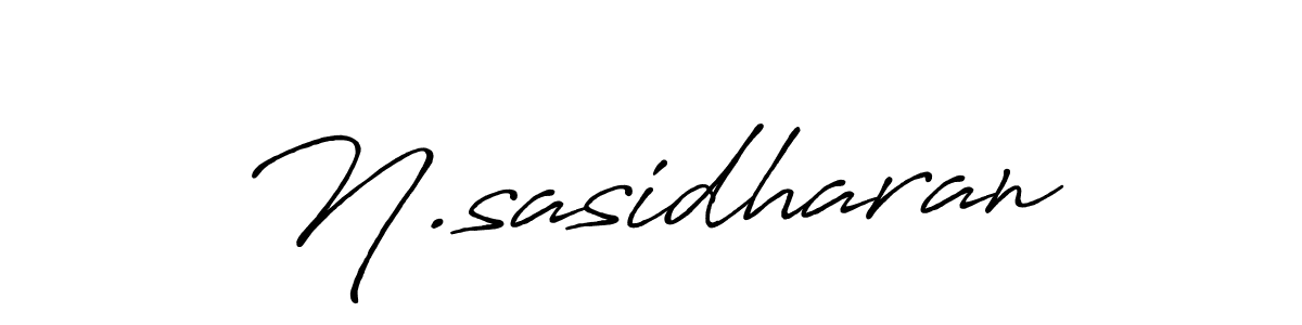 if you are searching for the best signature style for your name N.sasidharan. so please give up your signature search. here we have designed multiple signature styles  using Antro_Vectra_Bolder. N.sasidharan signature style 7 images and pictures png