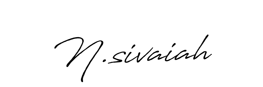 Similarly Antro_Vectra_Bolder is the best handwritten signature design. Signature creator online .You can use it as an online autograph creator for name N.sivaiah. N.sivaiah signature style 7 images and pictures png