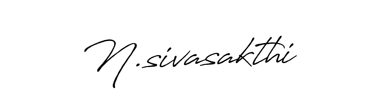 Make a beautiful signature design for name N.sivasakthi. With this signature (Antro_Vectra_Bolder) style, you can create a handwritten signature for free. N.sivasakthi signature style 7 images and pictures png