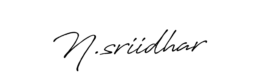You can use this online signature creator to create a handwritten signature for the name N.sriidhar. This is the best online autograph maker. N.sriidhar signature style 7 images and pictures png