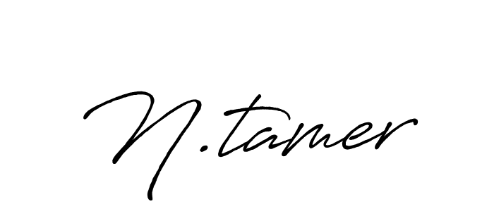 Antro_Vectra_Bolder is a professional signature style that is perfect for those who want to add a touch of class to their signature. It is also a great choice for those who want to make their signature more unique. Get N.tamer name to fancy signature for free. N.tamer signature style 7 images and pictures png