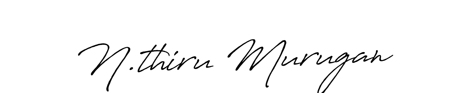 It looks lik you need a new signature style for name N.thiru Murugan. Design unique handwritten (Antro_Vectra_Bolder) signature with our free signature maker in just a few clicks. N.thiru Murugan signature style 7 images and pictures png