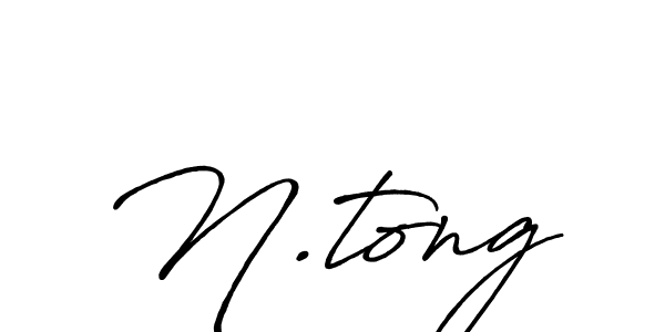 if you are searching for the best signature style for your name N.tong. so please give up your signature search. here we have designed multiple signature styles  using Antro_Vectra_Bolder. N.tong signature style 7 images and pictures png