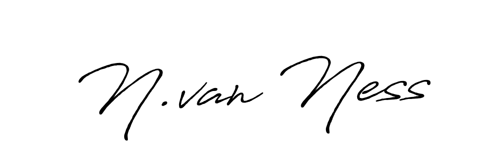 How to Draw N.van Ness signature style? Antro_Vectra_Bolder is a latest design signature styles for name N.van Ness. N.van Ness signature style 7 images and pictures png