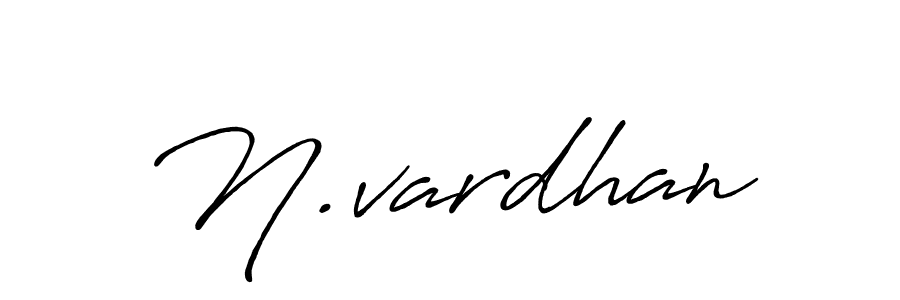 Make a beautiful signature design for name N.vardhan. Use this online signature maker to create a handwritten signature for free. N.vardhan signature style 7 images and pictures png